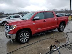 Toyota Tundra Crewmax Limited salvage cars for sale: 2021 Toyota Tundra Crewmax Limited