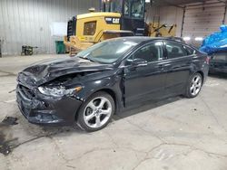 Salvage cars for sale at Franklin, WI auction: 2015 Ford Fusion SE