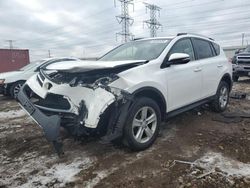 Salvage cars for sale at Elgin, IL auction: 2013 Toyota Rav4 XLE