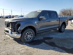 Salvage cars for sale at Oklahoma City, OK auction: 2022 Ford F150 Supercrew