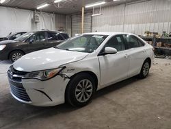 Salvage cars for sale from Copart York Haven, PA: 2016 Toyota Camry LE