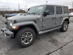 2019 Jeep Wrangler Unlimited Sahara en venta en Wilmington, CA