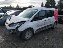 Salvage cars for sale from Copart Graham, WA: 2016 Ford Transit Connect XL