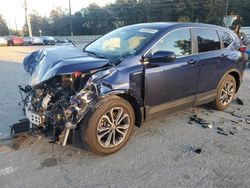 Salvage cars for sale at Savannah, GA auction: 2021 Honda CR-V EXL