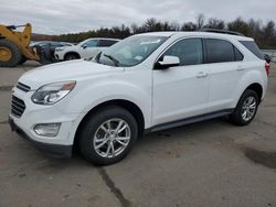 Salvage cars for sale from Copart Brookhaven, NY: 2016 Chevrolet Equinox LT