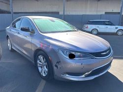 Chrysler Vehiculos salvage en venta: 2015 Chrysler 200 Limited