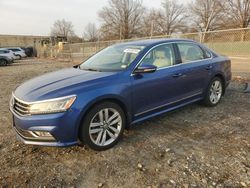 Salvage cars for sale from Copart Laurel, MD: 2017 Volkswagen Passat SE