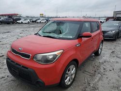 Salvage cars for sale at Cahokia Heights, IL auction: 2015 KIA Soul +