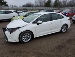 Toyota Corolla le salvage cars for sale: 2020 Toyota Corolla LE