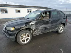 Salvage cars for sale from Copart Airway Heights, WA: 2003 BMW X5 3.0I