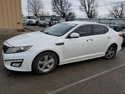 Salvage cars for sale at Moraine, OH auction: 2014 KIA Optima LX