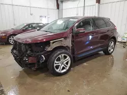 2017 Ford Edge Titanium en venta en Franklin, WI