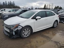 Salvage cars for sale from Copart Bowmanville, ON: 2020 Toyota Corolla LE