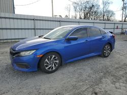 Salvage cars for sale at Gastonia, NC auction: 2016 Honda Civic EX