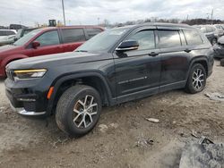 Jeep salvage cars for sale: 2023 Jeep Grand Cherokee L Limited