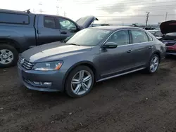 Salvage cars for sale at Elgin, IL auction: 2012 Volkswagen Passat SEL