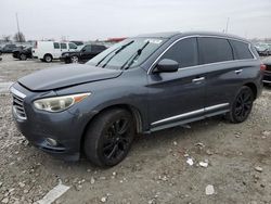 Salvage cars for sale at Cahokia Heights, IL auction: 2013 Infiniti JX35