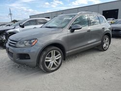 Salvage cars for sale at Jacksonville, FL auction: 2013 Volkswagen Touareg V6 TDI