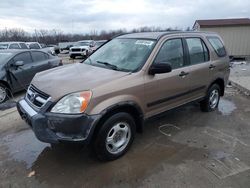 Salvage cars for sale at Louisville, KY auction: 2002 Honda CR-V LX