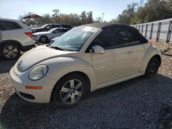 Salvage cars for sale at Riverview, FL auction: 2006 Volkswagen New Beetle Convertible Option Package 1