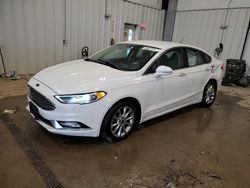 Ford salvage cars for sale: 2017 Ford Fusion SE