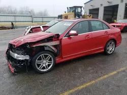 Salvage cars for sale at Rogersville, MO auction: 2008 Mercedes-Benz C 350