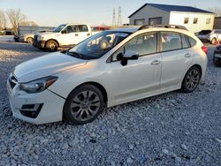 Salvage cars for sale at Barberton, OH auction: 2016 Subaru Impreza Sport Premium