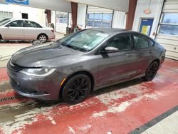 Salvage cars for sale at Angola, NY auction: 2015 Chrysler 200 S