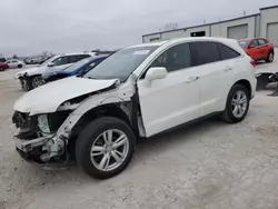 Salvage cars for sale at Kansas City, KS auction: 2015 Acura RDX