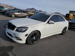 Salvage cars for sale at North Las Vegas, NV auction: 2011 Mercedes-Benz C300