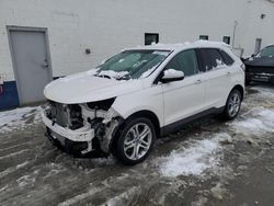 Salvage cars for sale from Copart Farr West, UT: 2016 Ford Edge Titanium