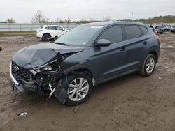 Salvage cars for sale at Houston, TX auction: 2021 Hyundai Tucson SE