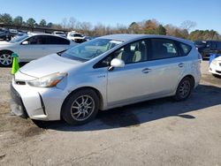 Salvage cars for sale at Florence, MS auction: 2015 Toyota Prius V