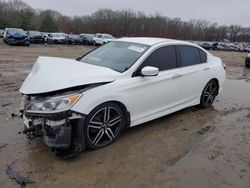 Carros salvage a la venta en subasta: 2016 Honda Accord Sport