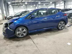 Nissan salvage cars for sale: 2020 Nissan Leaf SL Plus