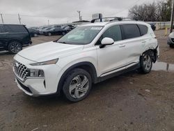 Salvage cars for sale at Oklahoma City, OK auction: 2022 Hyundai Santa FE SEL