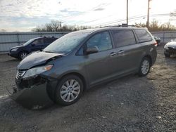 Salvage cars for sale at Hillsborough, NJ auction: 2011 Toyota Sienna XLE