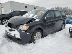 Salvage cars for sale at Cookstown, ON auction: 2018 Dodge Grand Caravan SE