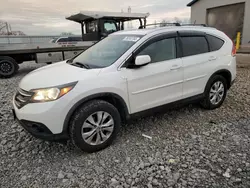 Salvage cars for sale at Barberton, OH auction: 2014 Honda CR-V EXL