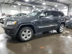 Jeep salvage cars for sale: 2011 Jeep Grand Cherokee Limited