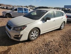 Salvage cars for sale at Phoenix, AZ auction: 2015 Subaru Impreza