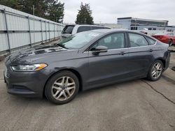 Salvage cars for sale at Moraine, OH auction: 2016 Ford Fusion SE