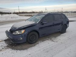 Salvage cars for sale at Ottawa, ON auction: 2017 Volkswagen Golf Sportwagen S