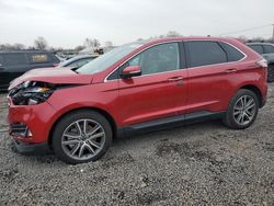 Salvage cars for sale from Copart Hillsborough, NJ: 2024 Ford Edge Titanium