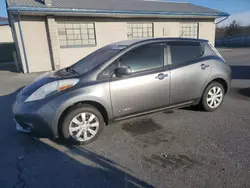 Salvage cars for sale at Grantville, PA auction: 2015 Nissan Leaf S