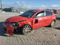 Salvage cars for sale at Homestead, FL auction: 2008 Mazda Speed 3