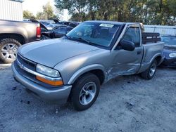 Chevrolet salvage cars for sale: 2001 Chevrolet S Truck S10