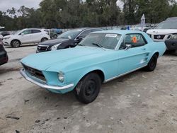 Salvage cars for sale at Ocala, FL auction: 1967 Ford Mustang