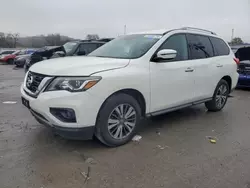 Nissan salvage cars for sale: 2017 Nissan Pathfinder S