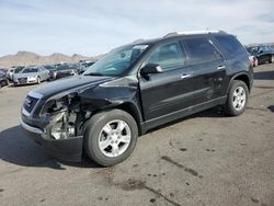 Salvage cars for sale from Copart North Las Vegas, NV: 2012 GMC Acadia SLE